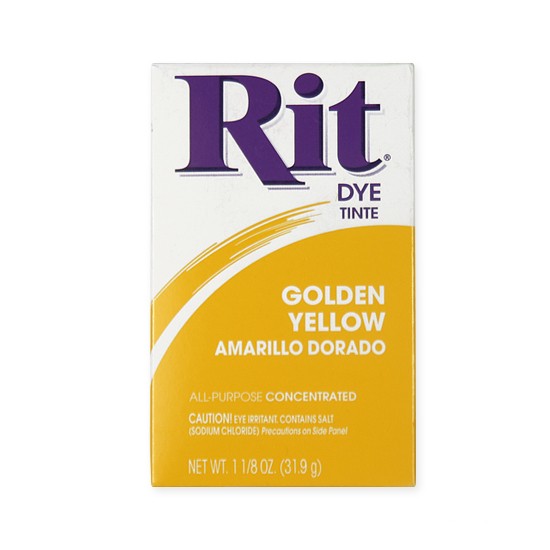 RIT DYE (POWDER) - GOLDEN YELLOW (SUPPLIES DIY & Crafting) photo