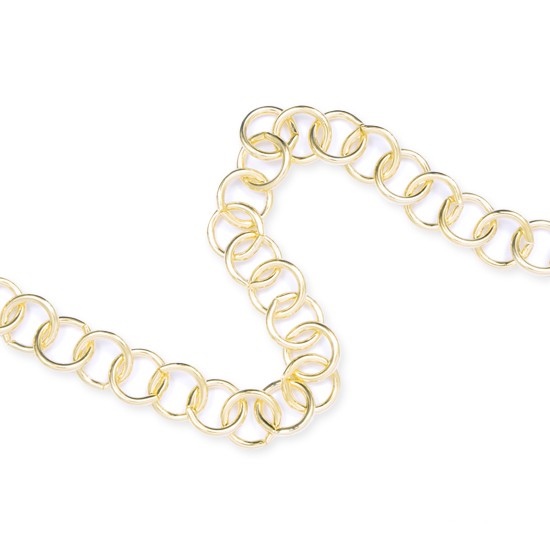 11MM ROUND METAL CHAIN-11mm-GOLD (Chains TRIMS) photo