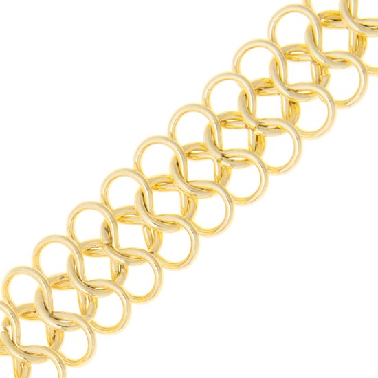 18MM LARGE LOOP CHAIN-18mm-GOLD (Chains TRIMS) photo