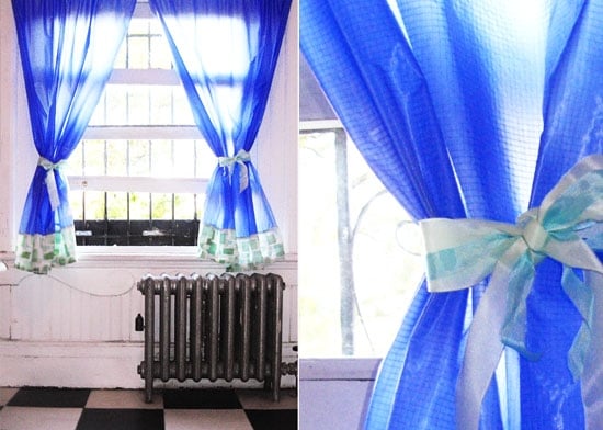 Lightweight Ribbon Tieback M J Blog, Tie Curtains With Ribbons