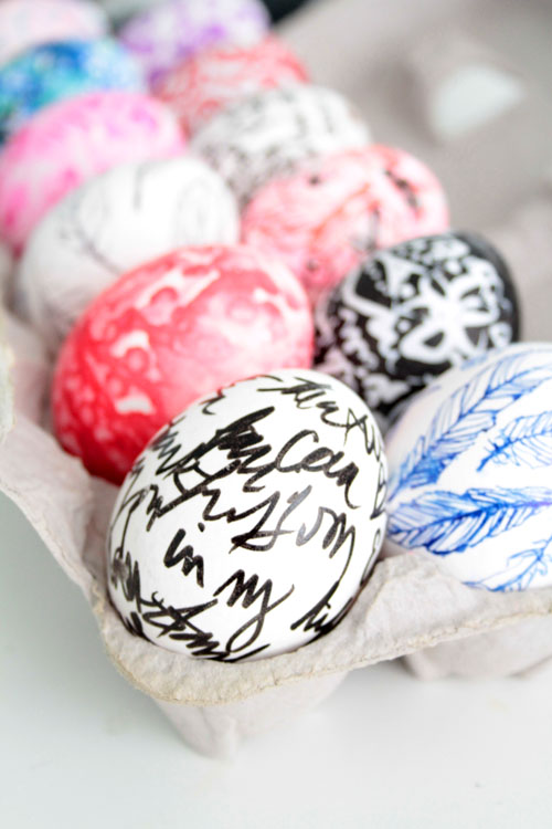 Scribbled Journal Eggs