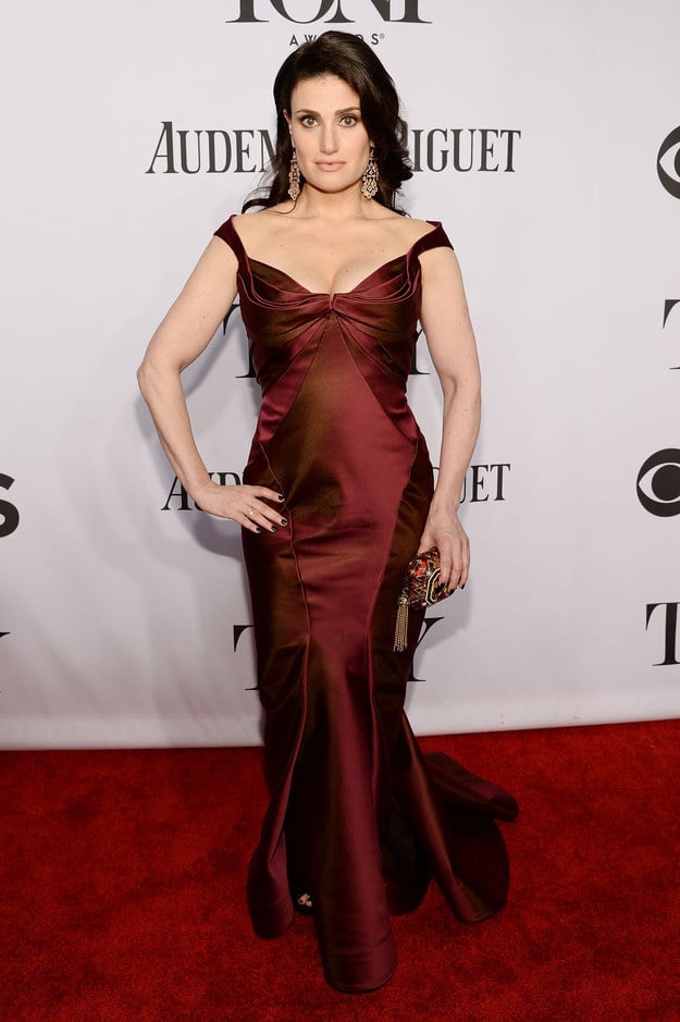 Idina Menzel at the 2014 Tony Awards