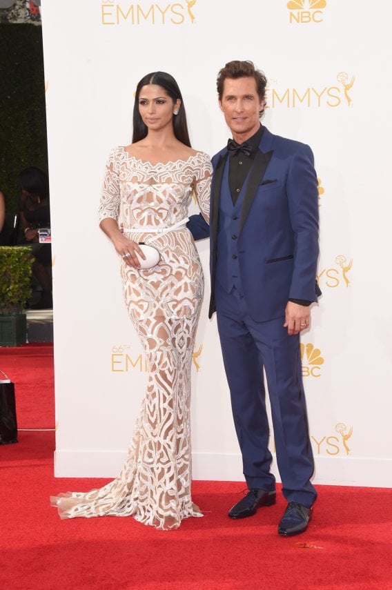 true-detective-lead-actor-nominee-matthew-mcconaughey-with-wife-camila-alves-who-wore-a-zuhair-murad-gown