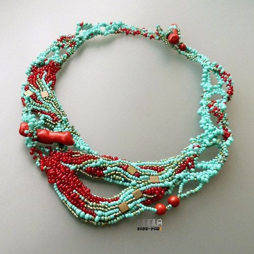 M&J Trimming - Coral Reef Necklace