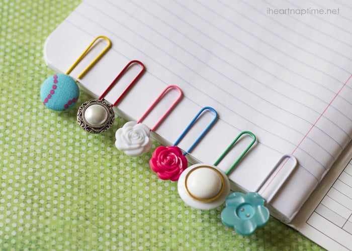 M&J Trimming - Button Bookmarks