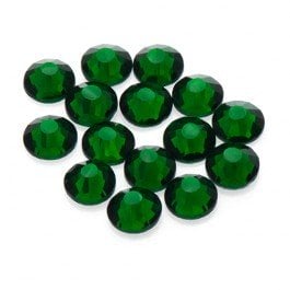  Brilliance Collection Emerald Flatback Rhinestone 