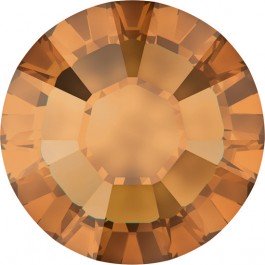 Crystal Copper Swarovski Hotfix Rhinestones