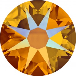 Tangerine Shimmer Swarovski Flatback Crystal