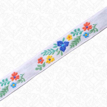 18MM IMPORTED FLORAL JACQUARD