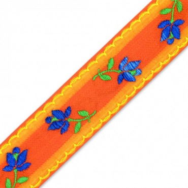 42MM IMPORTED FLORAL JACQUARD RIBBON