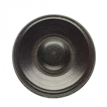 Ebony Wood Button with Shank