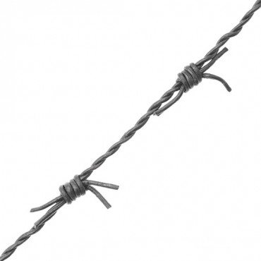 BARB WIRE LEATHER CORD