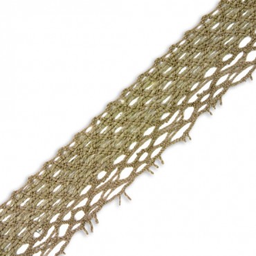 30mm Crochet Scallop Edge Lace