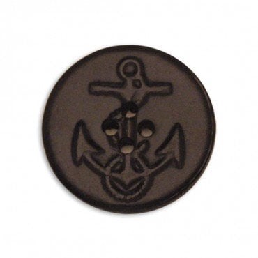 Leather Anchor Button