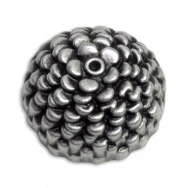 DOMED BUDS METAL BUTTON