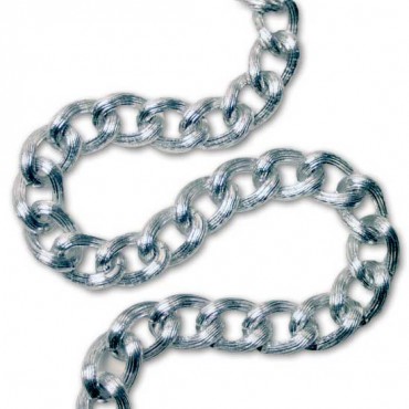 16 STRIATED METAL CHAIN