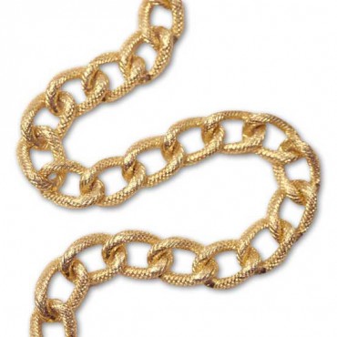 14MM TEXTURED METAL CHAIN