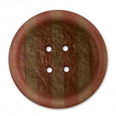 Striped Fashion Button 4-Holes
