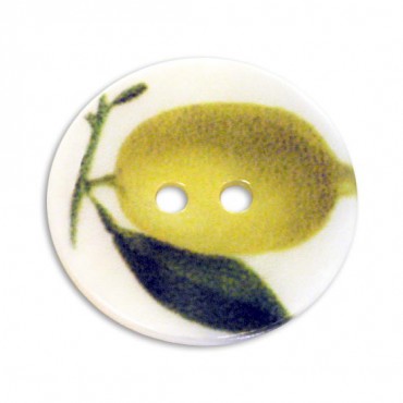 Shell Button with Lemon