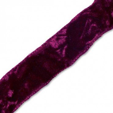 23mm Crushed Velvet Ribbon