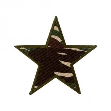 2 5/8" (66mm) Camouflage Star Applique