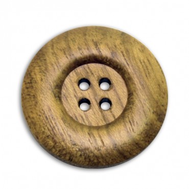 Mongoy Wood Button 4-Holes