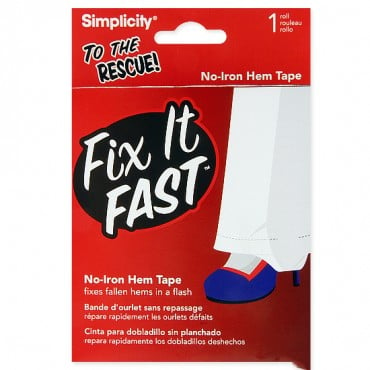 Fix It Fast No Iron Hem Tape - Clear