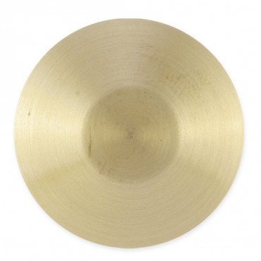 Smooth Metal Disc Button With Shank