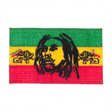 3 3/4” X 2 1/4" Bob Marley Applique