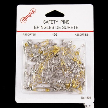 100 Assorted Safty Pins