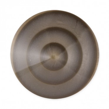 CONCENTRIC CIRCLE DESIGN FASHION BUTTON WITH TUNNEL SHANK
