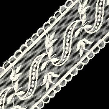 2 3/4" EMBROIDERED LACE