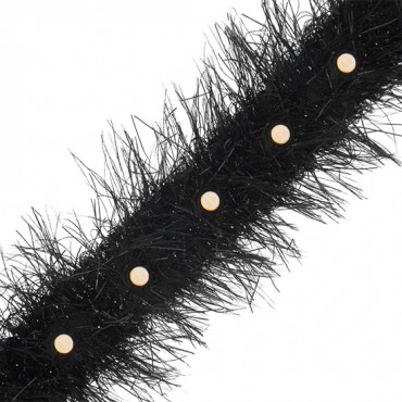 1 1/4" (32mm) Mohair Trim With Studs 