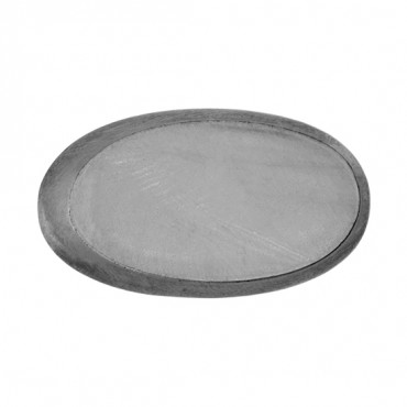 LONG OVAL GLASS BUTTON