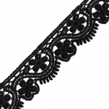 20MM FLORAL CLUNY LACE 
