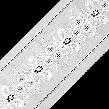 2 3/4” FLORAL EYELET LACE
