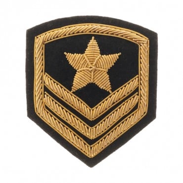 3" Military Star Crest 