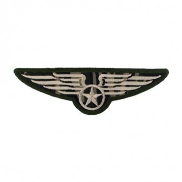 4" (102mm) Military Wings Applique 