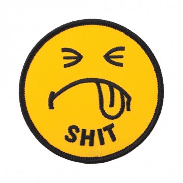 Iron On Frown Face Patch