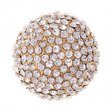 Brilliance Rhinestone Dome Button