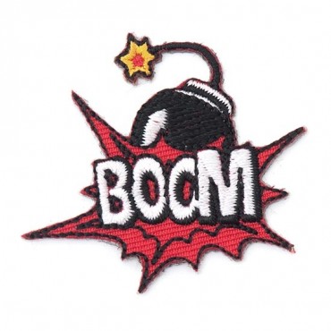Stick On "Boom" Bomb Patch