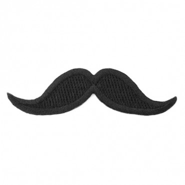 Iron On Mustache Patch