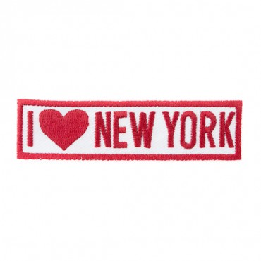 Iron On "I Love New York" Patch