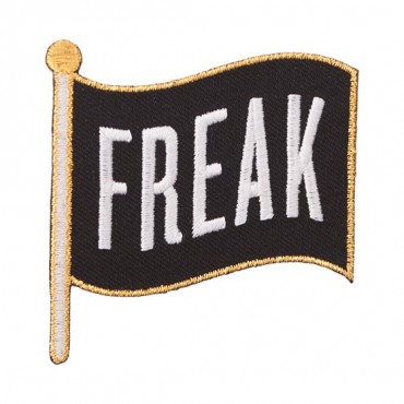 Iron On "Freak" Flag Patch