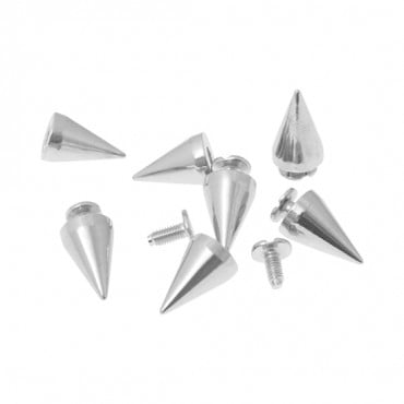 10MM X 15MM METAL SPIKES WITH SCREW